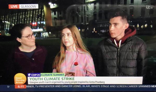 Award-winning COP26 TV students inspire others at one of Britain’s best sixth forms