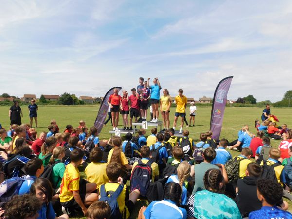 Records broken on scorching sports day