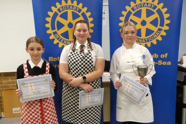 Venison steak and strawberry mile feullie dish of the day as Poppy stars in prestigious young chef competition