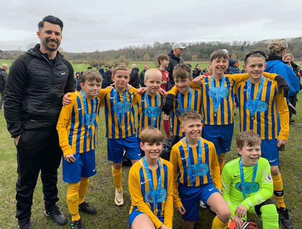 Football team win prestigious competition