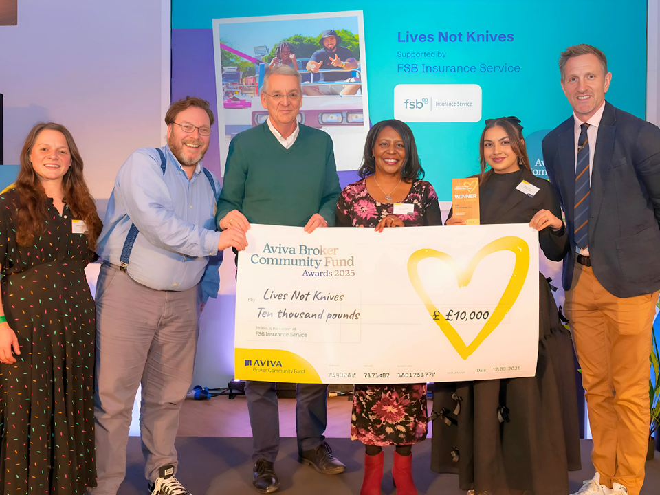 FSB Insurance Service Raises Over £30,000 to Help Tackle Knife Crime in Croydon