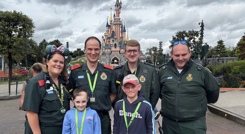 London Paramedics Join Convoy of Compassion for Sick Children
