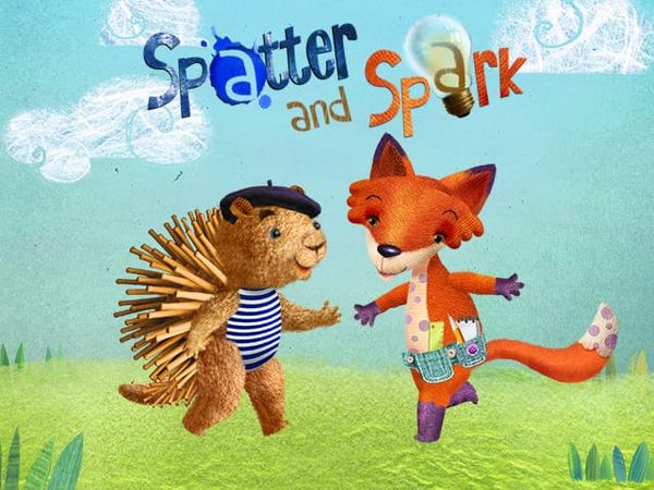 Spatter and Spark - a free picture book app!