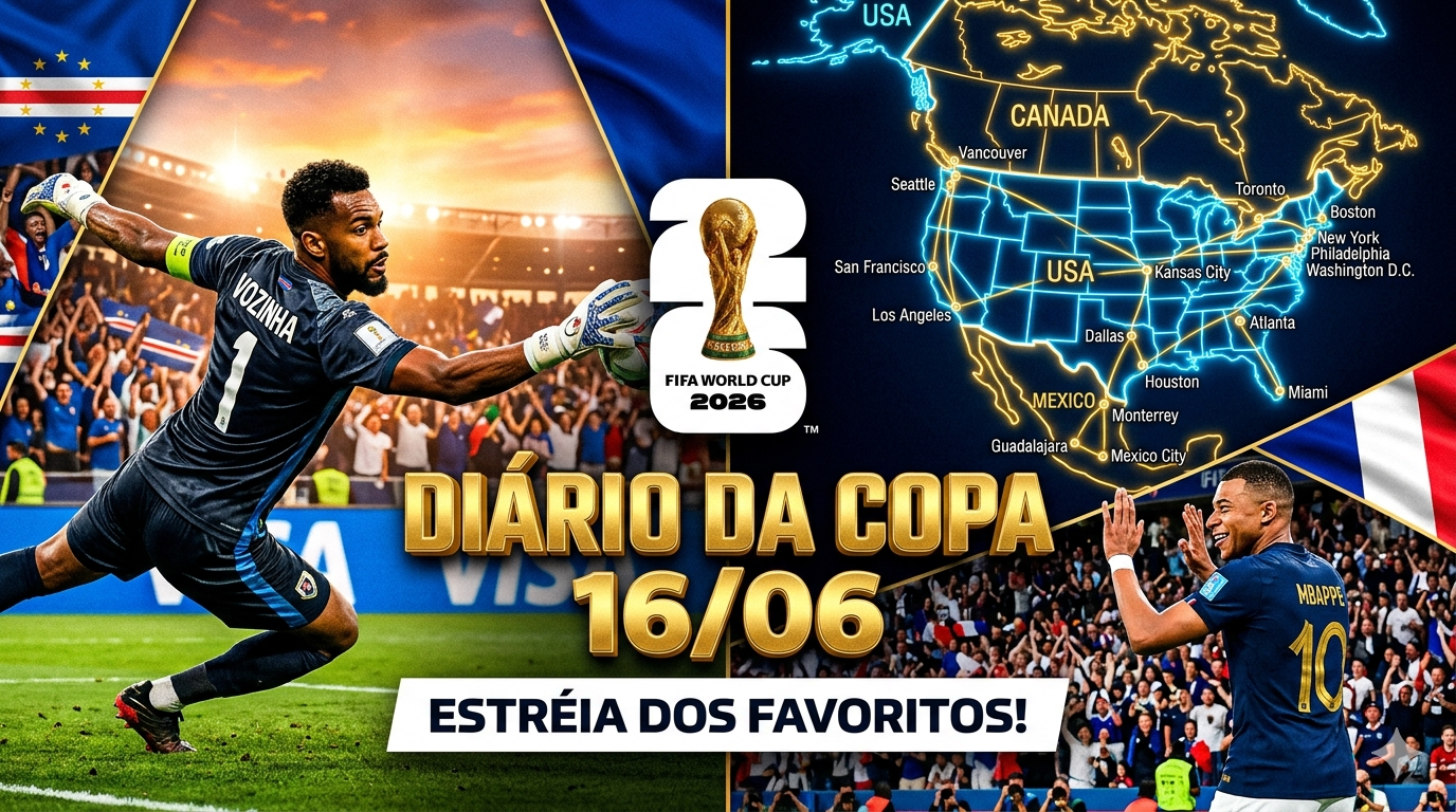Diário da Copa - 16/06/2026