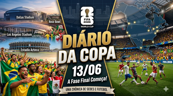 Diário da Copa - 13/06/2026