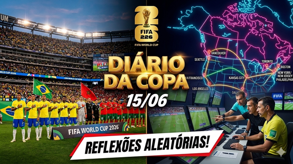 Diário da Copa - 15/06/2026