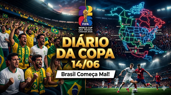 Diário da Copa - 14/06/2026