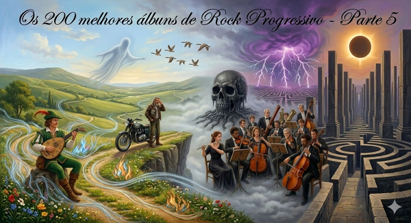 Os 200 melhores álbuns de Rock Progressivo - Parte 5