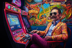 Nietzsche's last man pulls the lever of technological determinism