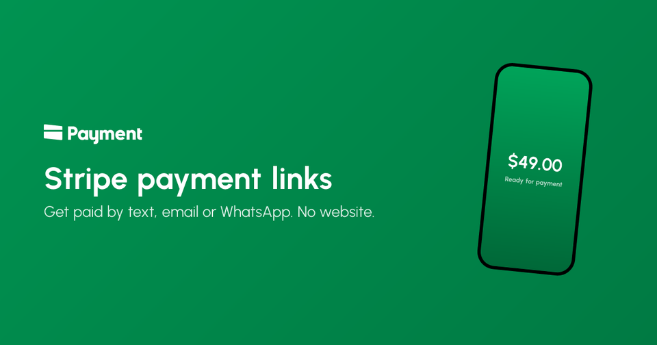 How to create a Stripe payment link (no website required)