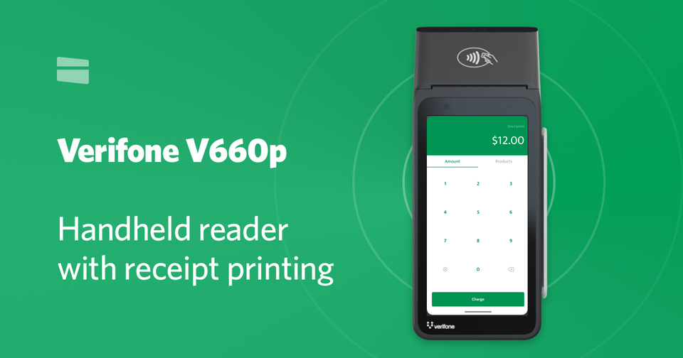 Verifone V660p: a Stripe reader with a built-in printer