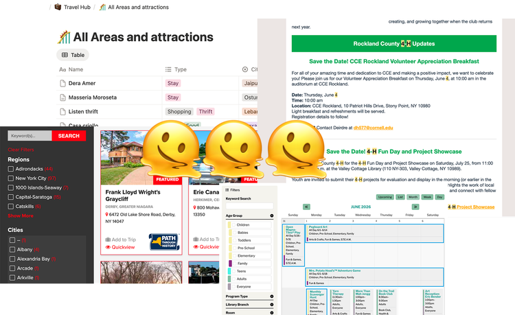 Why do people keep building event aggregators for the masses, instead of letting the audience build it themselves?