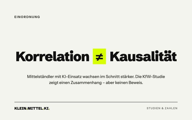 Titelgrafik: Korrelation ist nicht Kausalität