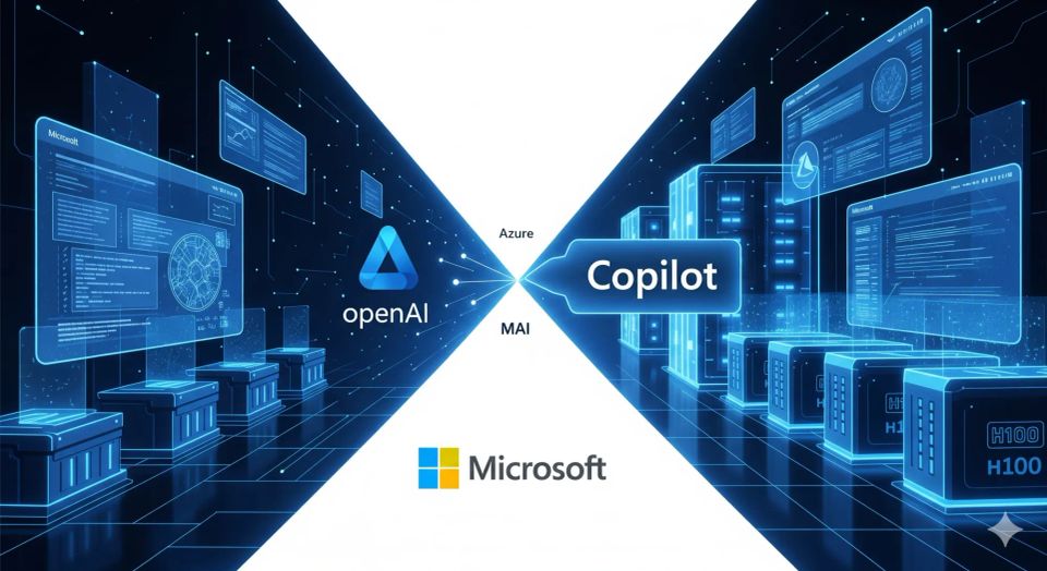 AI 시장의 브렉시트가 시작됐다: 마이크로소프트 MAI의 진짜 의미