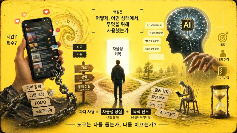 [마음의 확장 4] 내가 AI를 쓰는가, AI가 나를 쓰는가