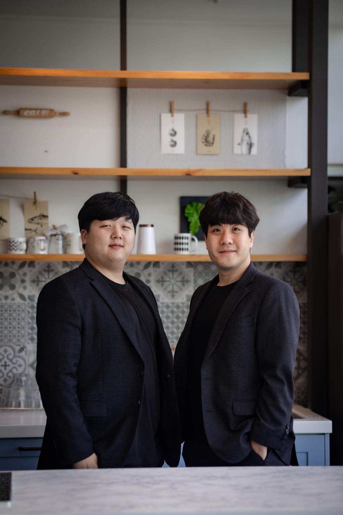 디보션푸드 박형수 CEO(오른쪽)와 이용민 최고기술책임자(CTO, 왼쪽) @제공: 디보션푸드