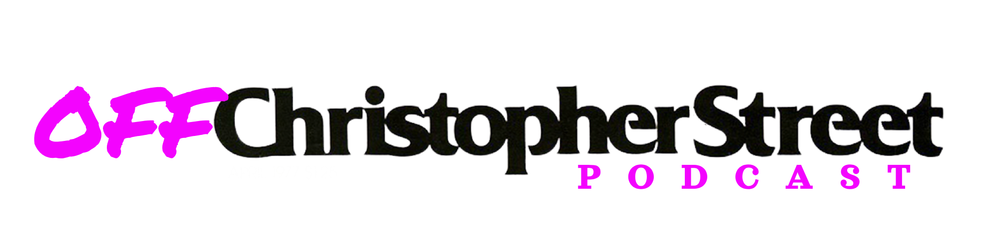 Off Christopher Street Podcast logo
