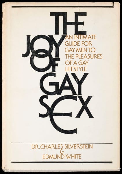 The cover of the first edition of The Joy of Gay Sex (1977).