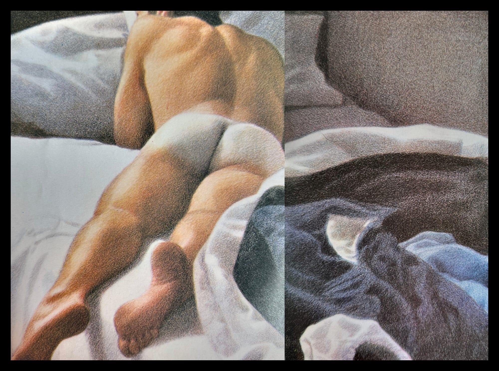 Illustration by Michael Leonard from The Joy of Gay Sex (1977).