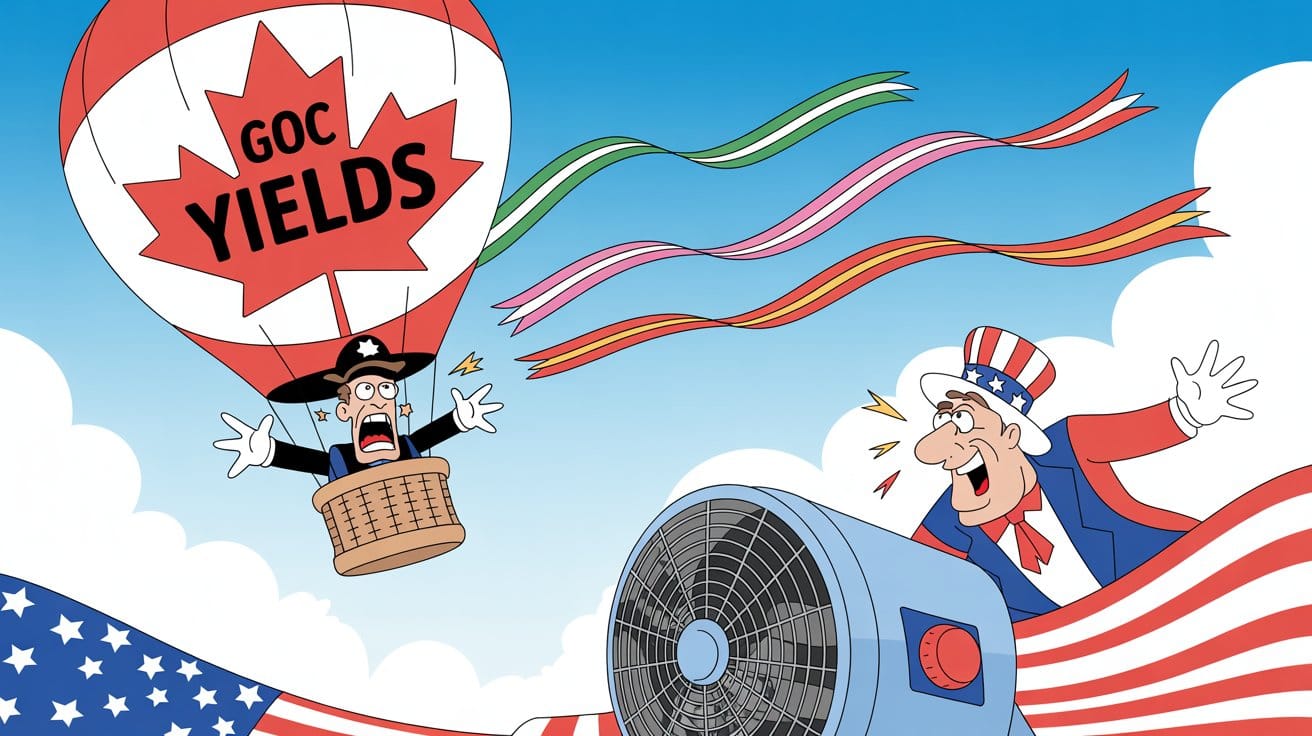 Canadian Yields are Being Dragged Higher by the U.S.