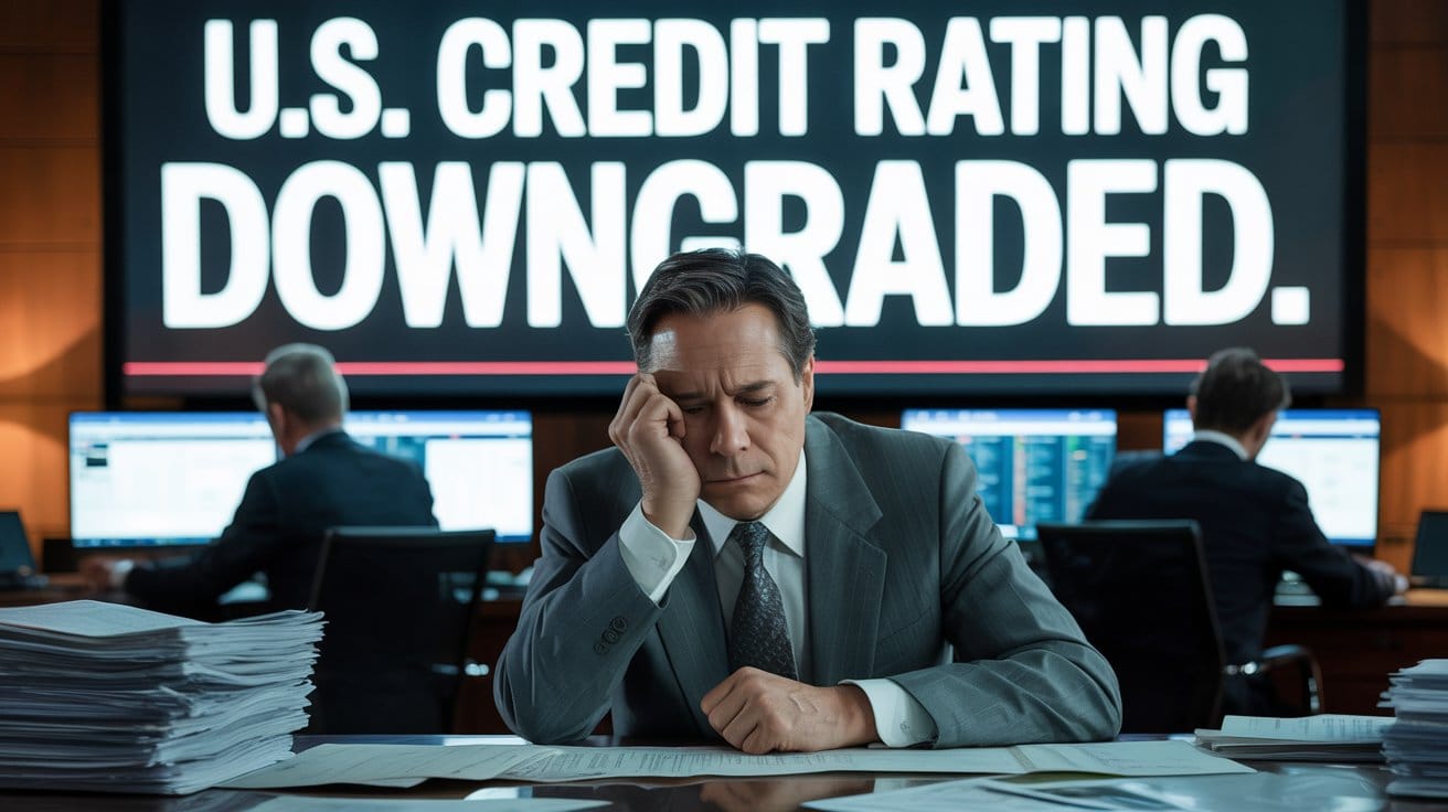 Moody's Cuts U.S. Credit Rating