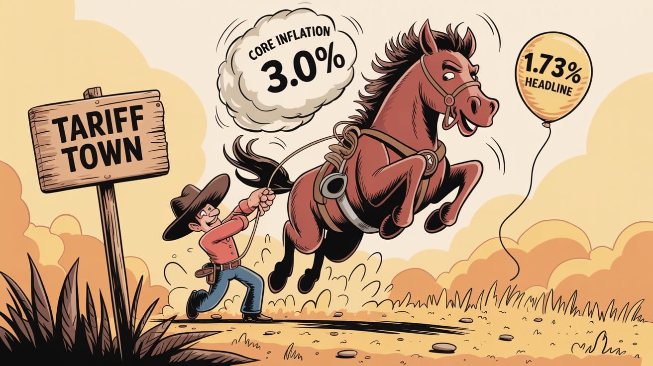 Canadian Inflation: 1.73% y/y (Average Core: 3.0%)