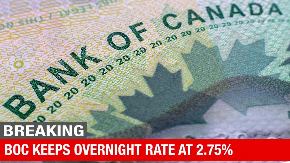 Variable Borrowers Must Tread Water as Bank of Canada Holds