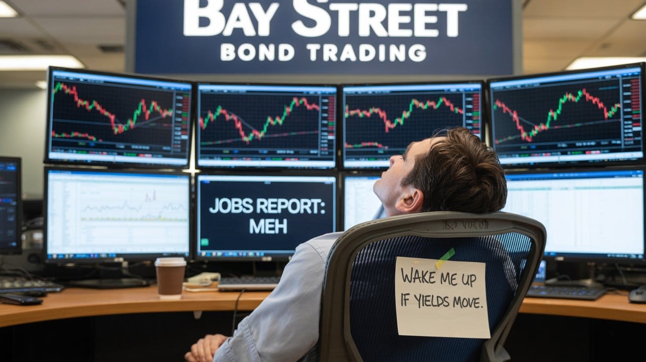 Job Numbers Cool. Rates Politely Decline Reaction