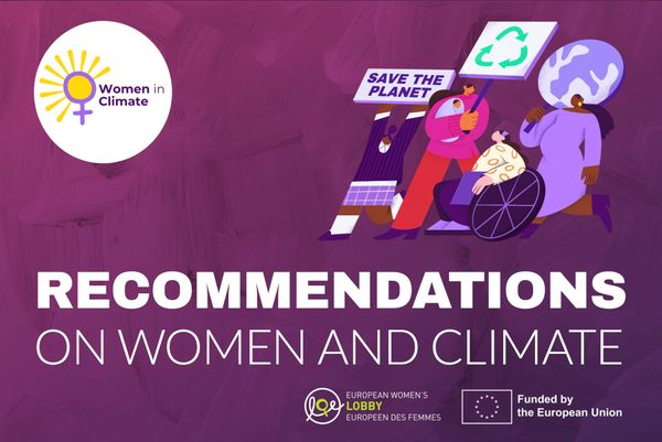 Recommendations on Women and Climate