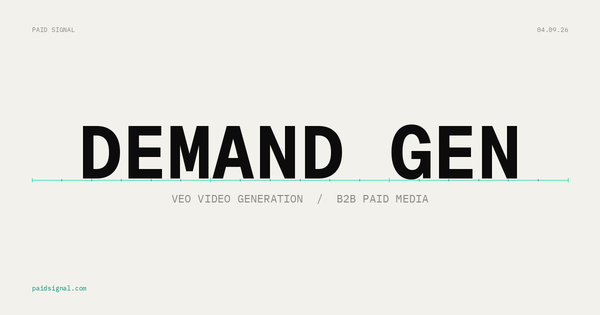 Google Demand Gen's Veo Video Generator: What B2B Teams Should Actually Test