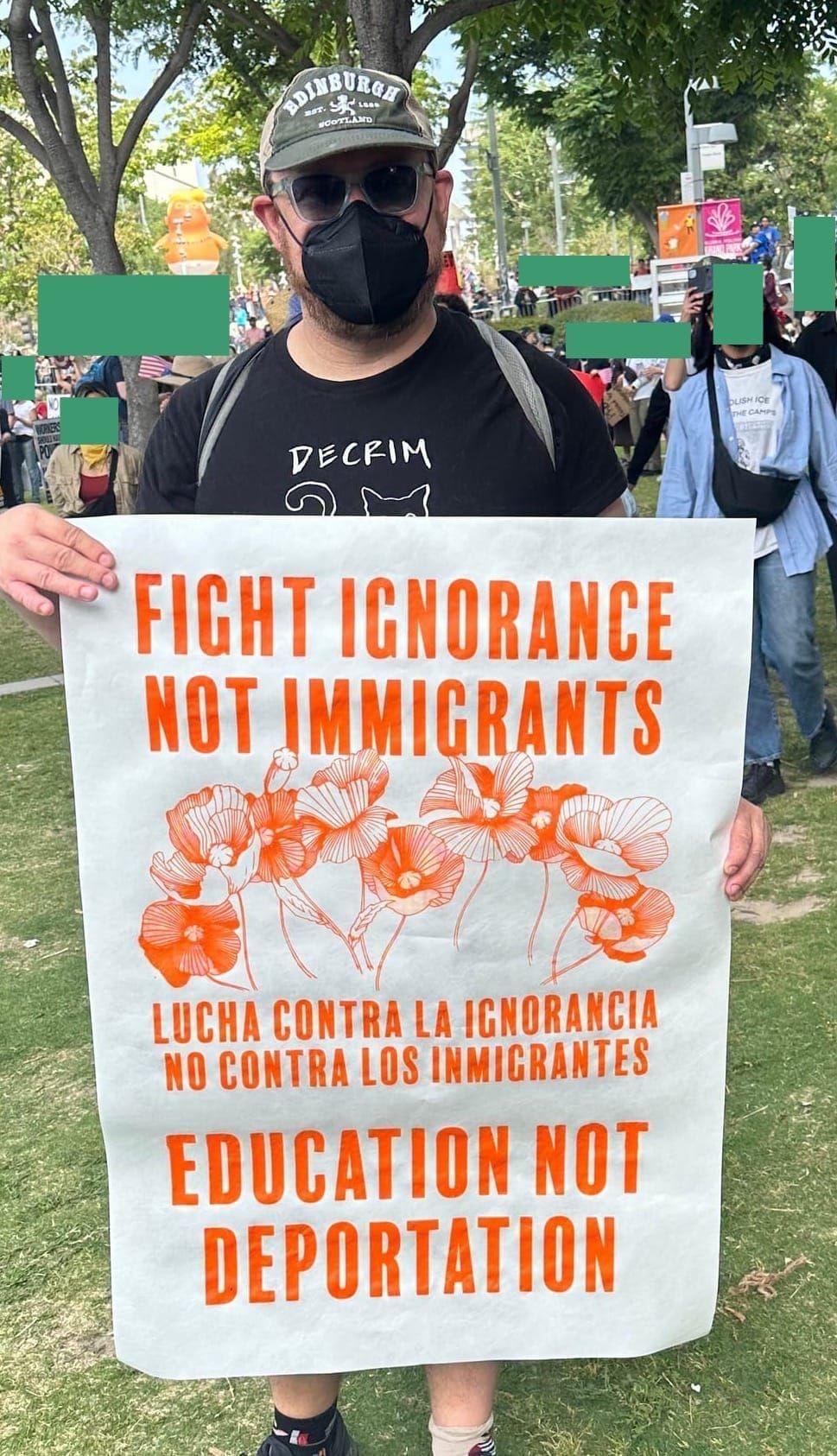 Living under hostile occupation is weird