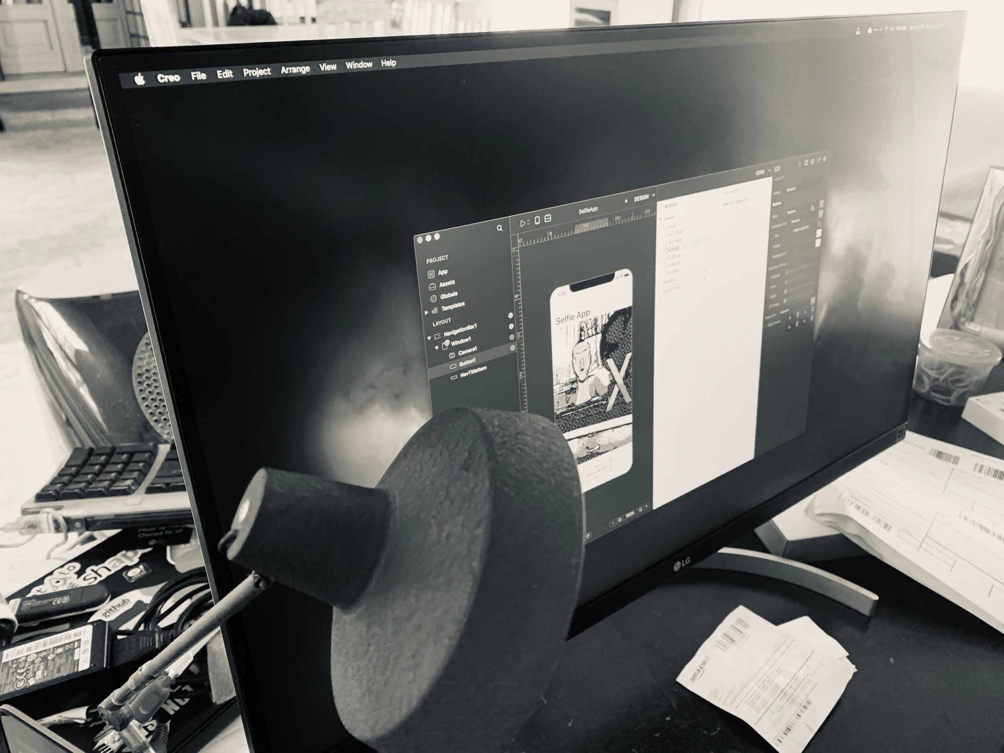 How to create a selfie app with two lines of code