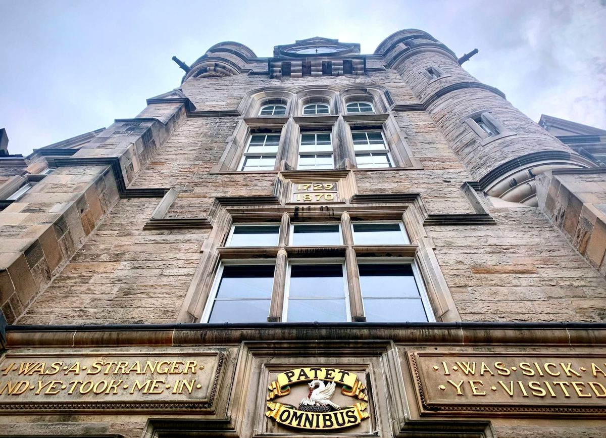 The front of Edinburgh Futures Institute. 