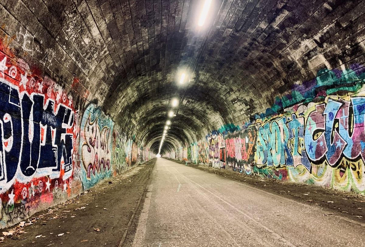Innocent Railway Tunnel, Edinburgh.