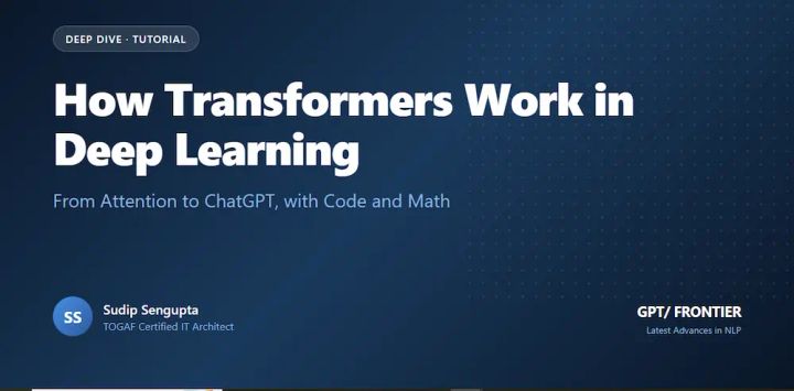 The Architecture Behind ChatGPT and How Transformers Work in Deep Learning