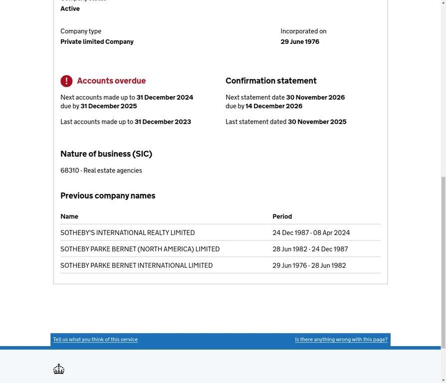 Companies House Accounts Overdue