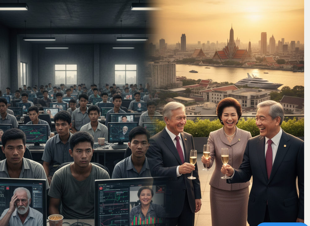 ความลับอันดำมืดของเครือข่ายจีน-กัมพูชามูลค่า 1.5 พันล้านดอลลาร์: แรงงานที่ถูกค้ามนุษย์และเหยื่อชาวอเมริกันระดมทุนให้เรือยอชต์, เครื่องบินเจ็ต และชนชั้นนำทางการเมืองไทยได้อย่างไร