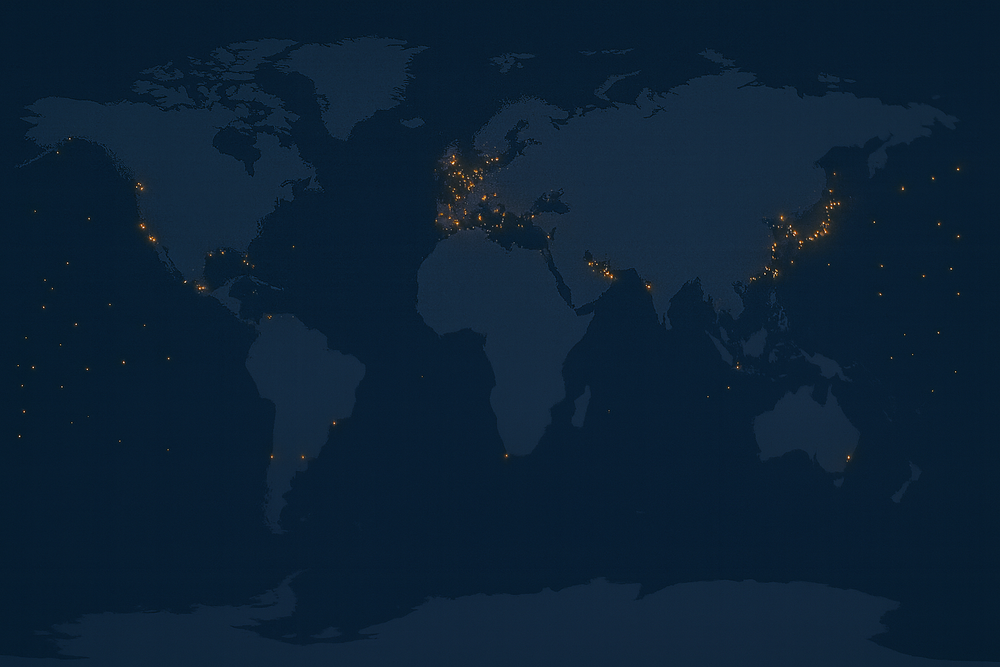 When Iran’s invisible fleet lit up the map