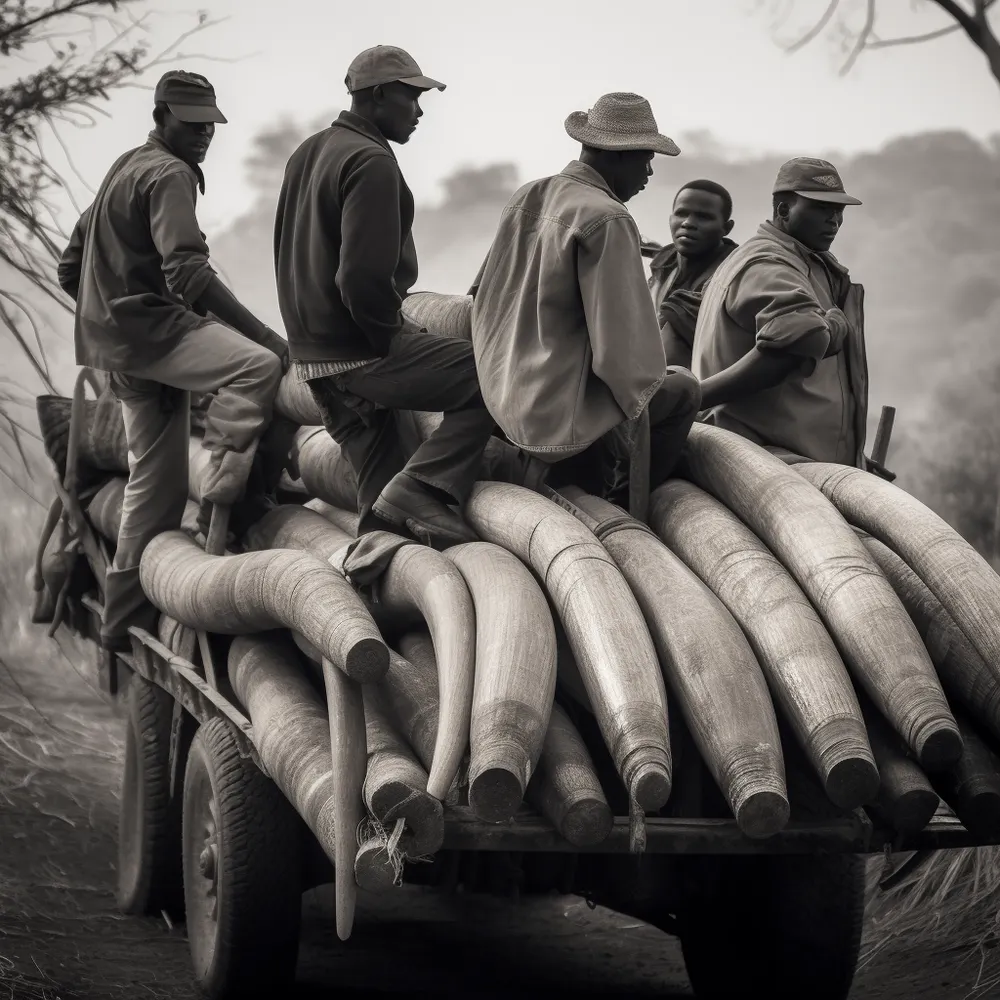 An illegal ivory transaction, concealed, tense, illicit, dangerous, valuable, Olympus OM-D E-M1 Mark III, 12-40mm f/2.8 