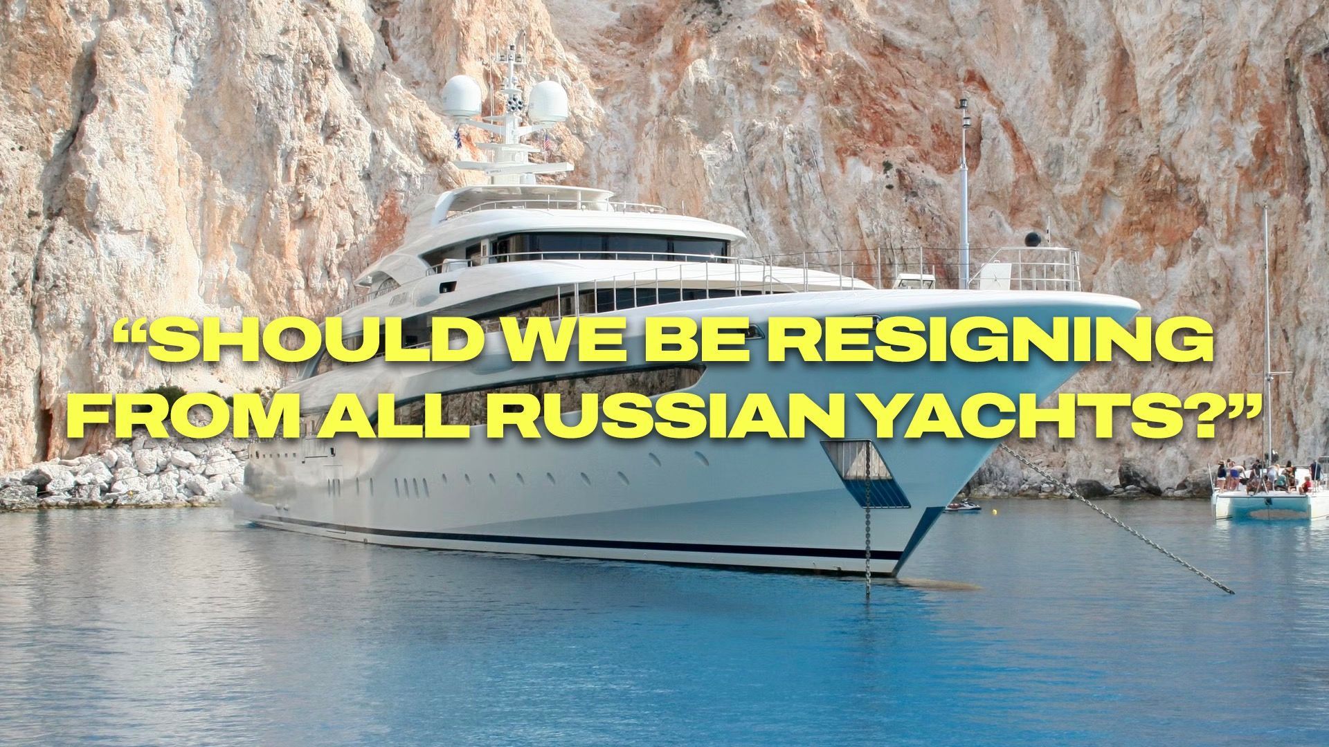 The Agony of the Superyacht Crew Member