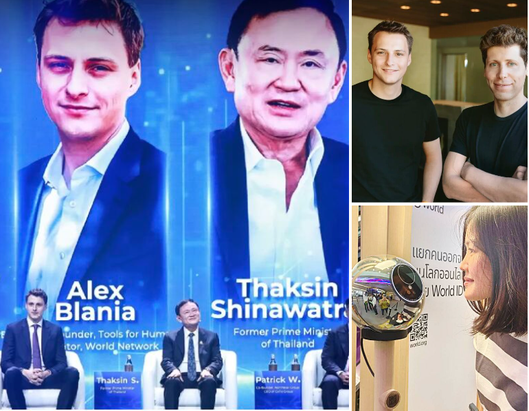 Worldcoin ของ Sam Altman ร่วมมือกับเครือข่ายอาชญากรในไทยมูลค่า 1.5 พันล้านดอลลาร์