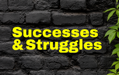 Sharing our successes and struggles