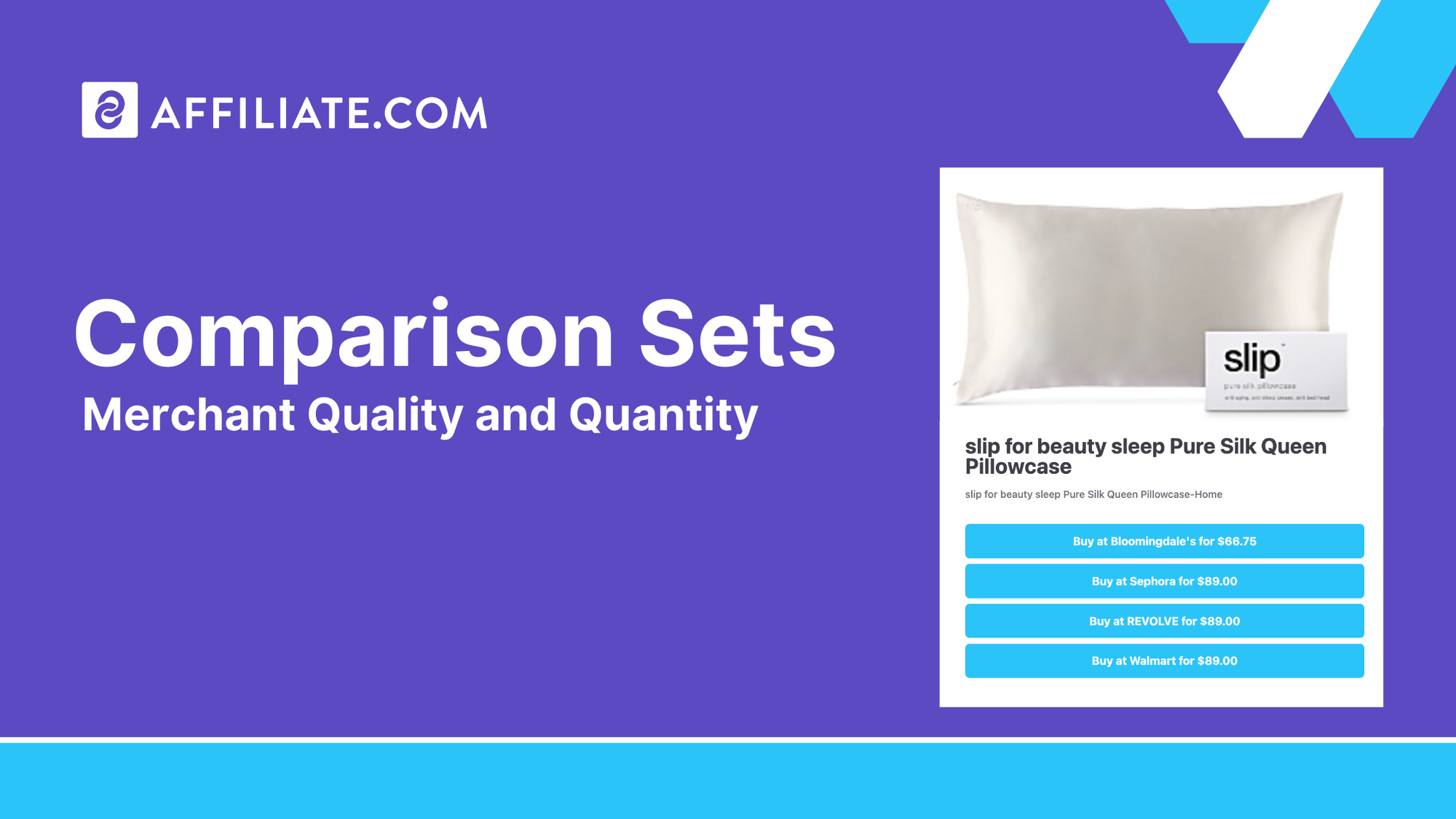 Comparison Sets: Merchant Quality and Quantity