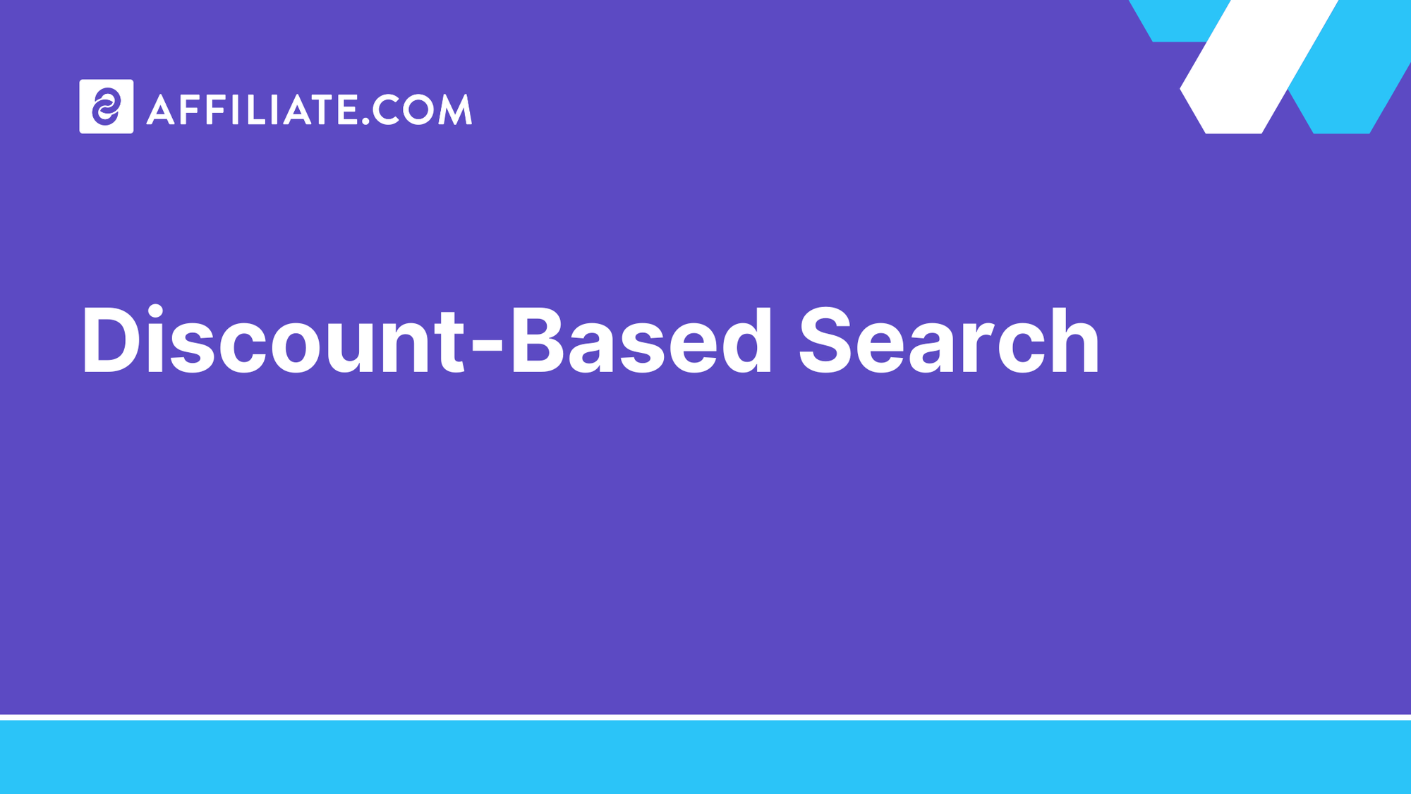 Discount-Based Search