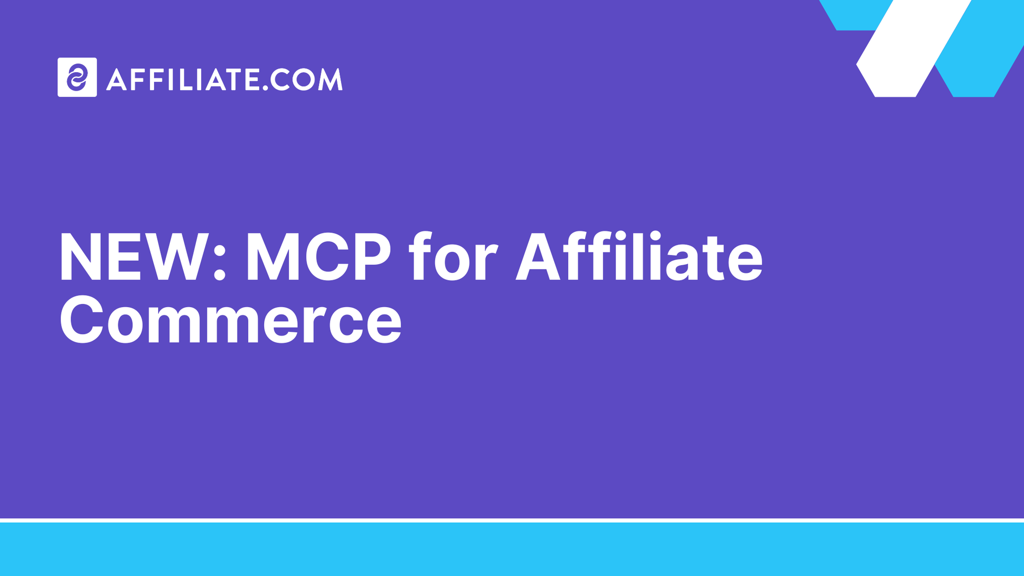 NEW: MCP for Affiliate Commerce