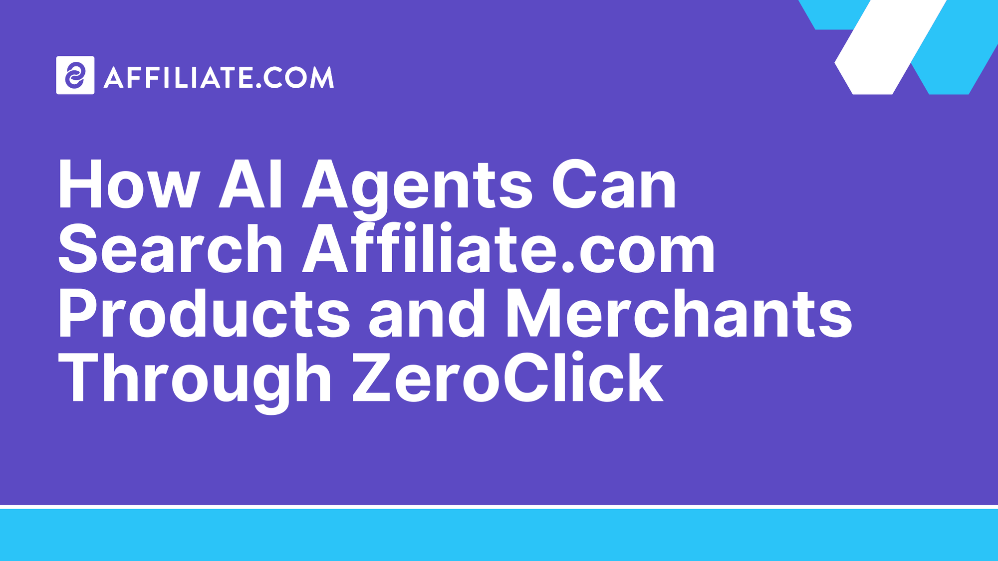 How AI Agents Can Search Affiliate.com Products and Merchants Through ZeroClick
