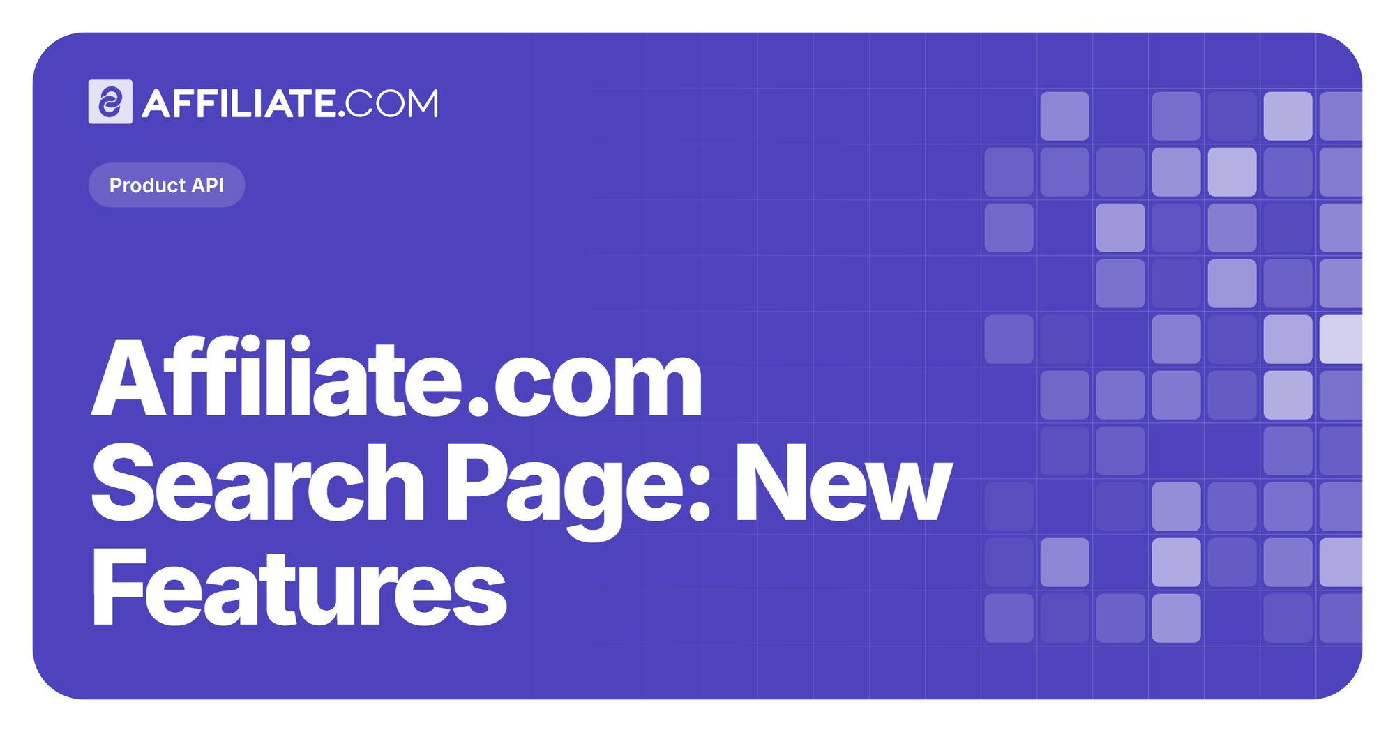 Affiliate.com Search Page: New Features