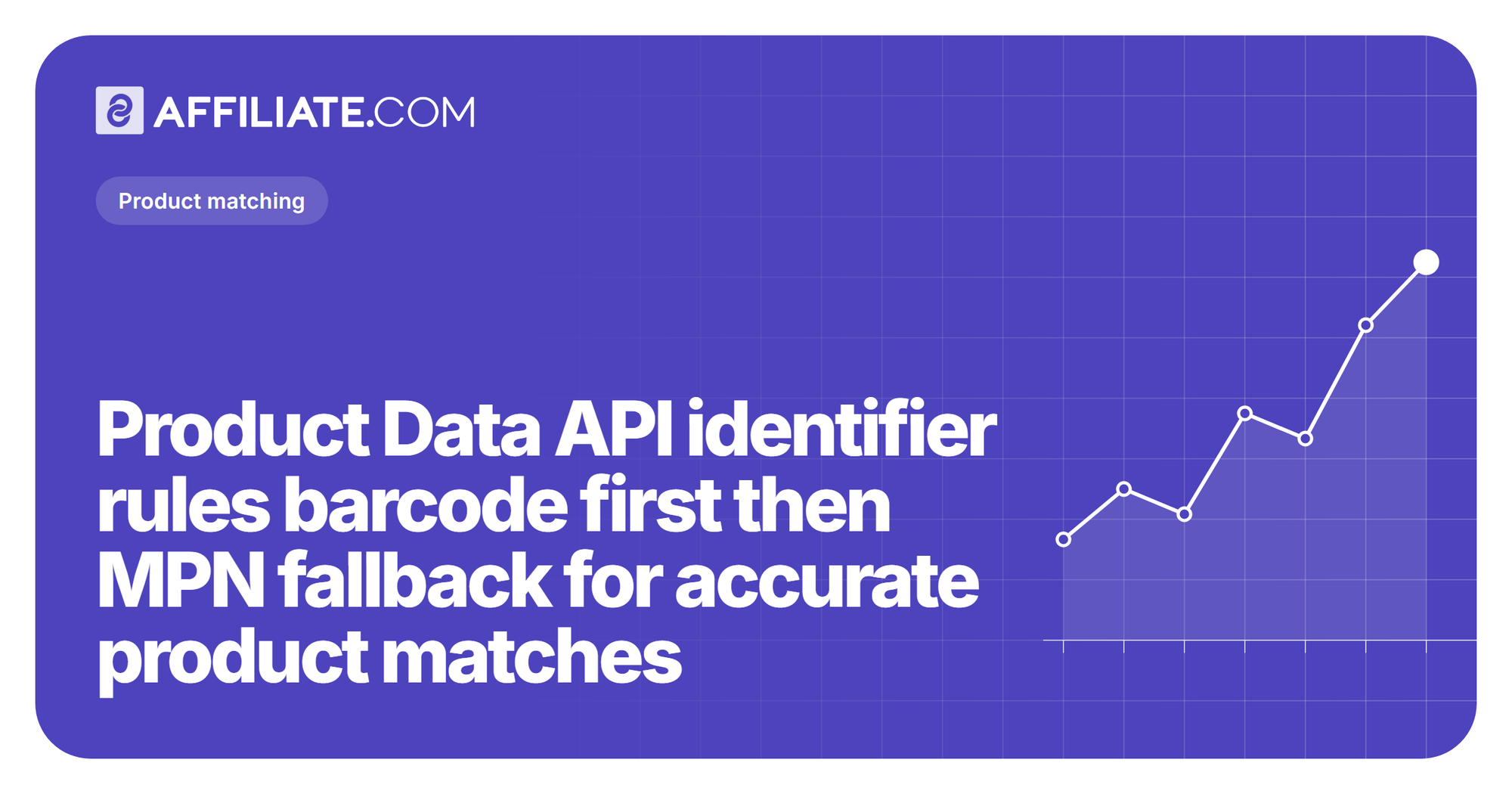 Product Data API identifier rules barcode first then MPN fallback for accurate product matches