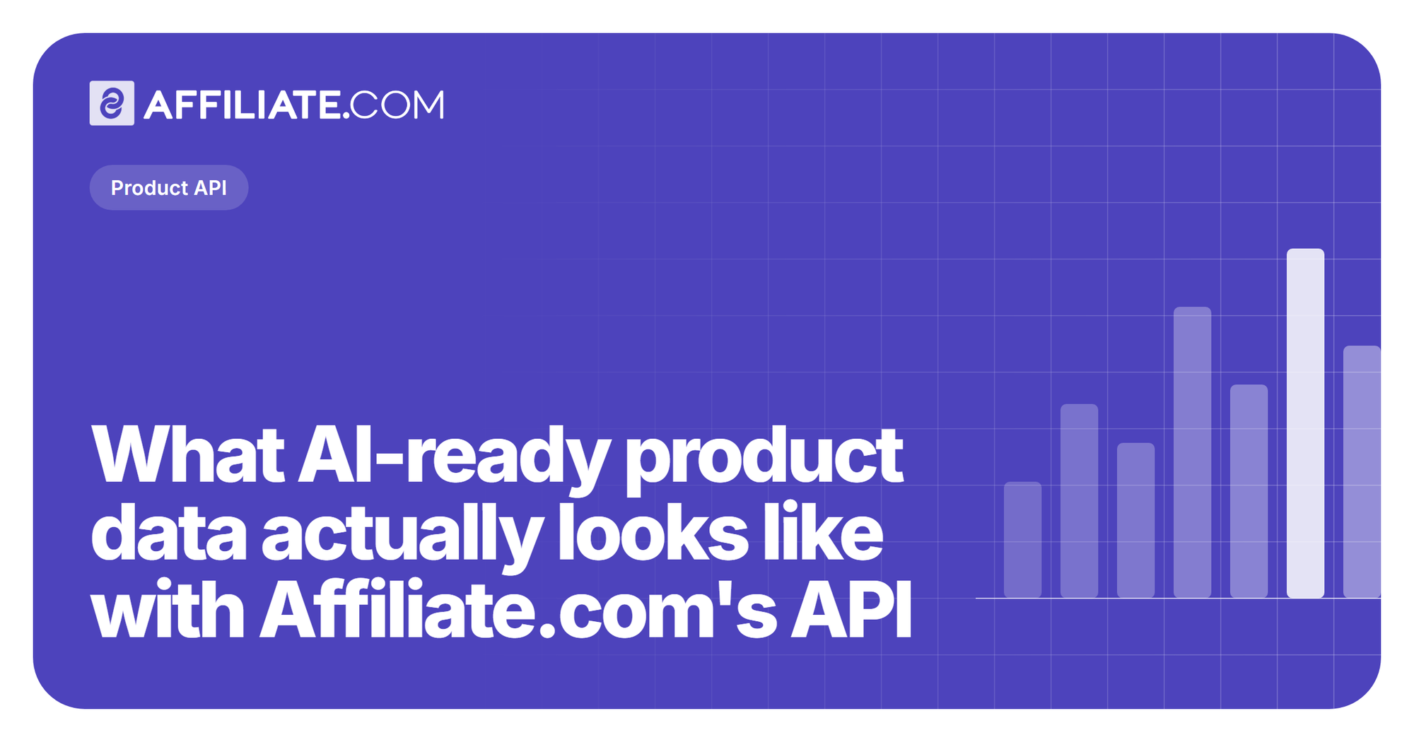 What AI-ready product data actually looks like with Affiliate.com's API