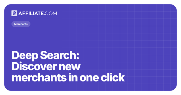 Deep Search: Discover new merchants in one click